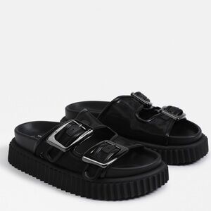 Cris Platform Slide Sandal